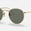 RAY BAN ROUND METAL TITANIUM 8247