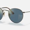 RAY BAN ROUND METAL TITANIUM 8247