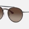 RAY BAN ROUND DOUBLE BRIDGE BLAZE 3614N
