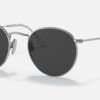 RAY BAN ROUND METAL TITANIUM 8247
