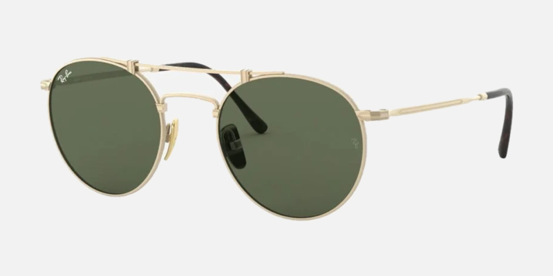 Ray-Ban Round Titanium 8147