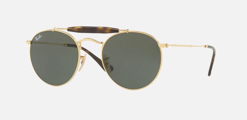 Ray-Ban Round Metal Outdoorsman 3747