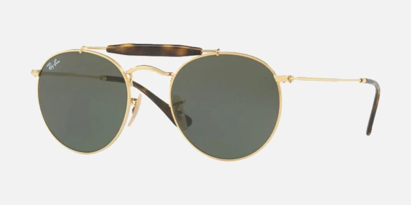 Ray-Ban Round Metal Outdoorsman 3747