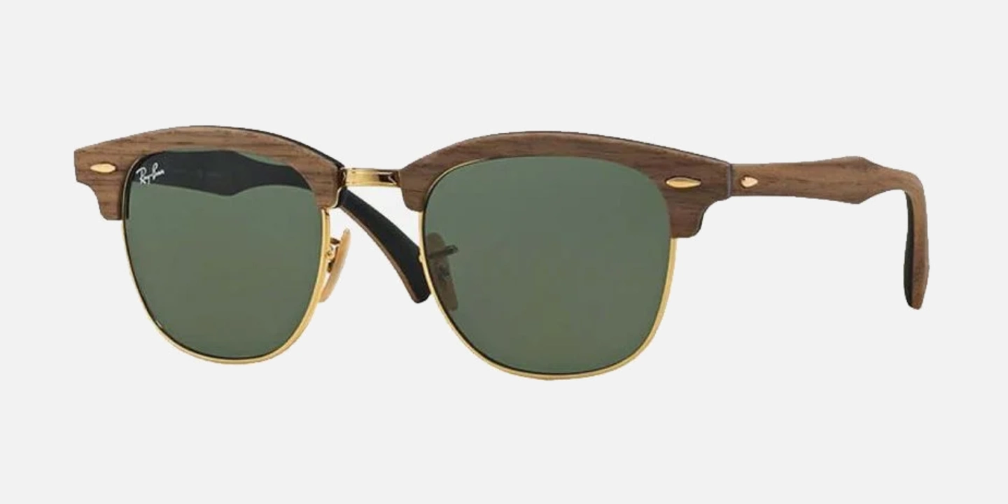 Ray-Ban Clubmaster Wood 3016M (Madera) - Imagen 6