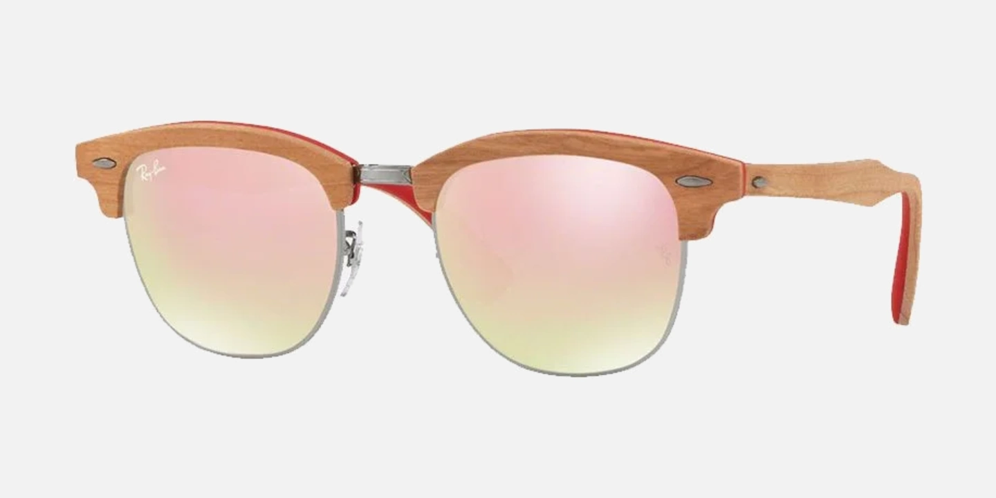Ray-Ban Clubmaster Wood 3016M (Madera) - Imagen 3