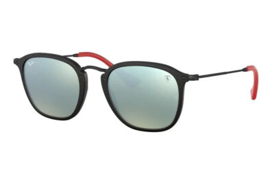 RAY BAN ROUND FLECK FERRARI 2448NM